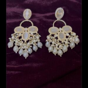 Kundan Earrings Set