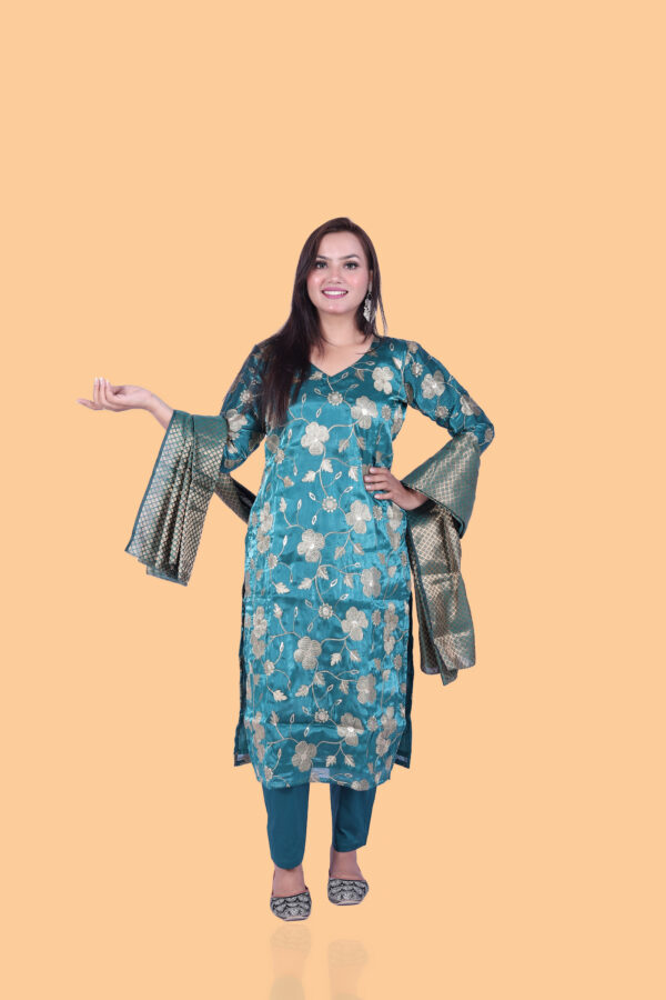 Embroided Ethnic Wear with DUppata